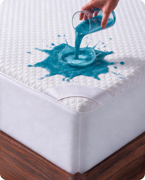 Waterproof Mattress Protector – Soft, Quiet & Washable Bed Cover